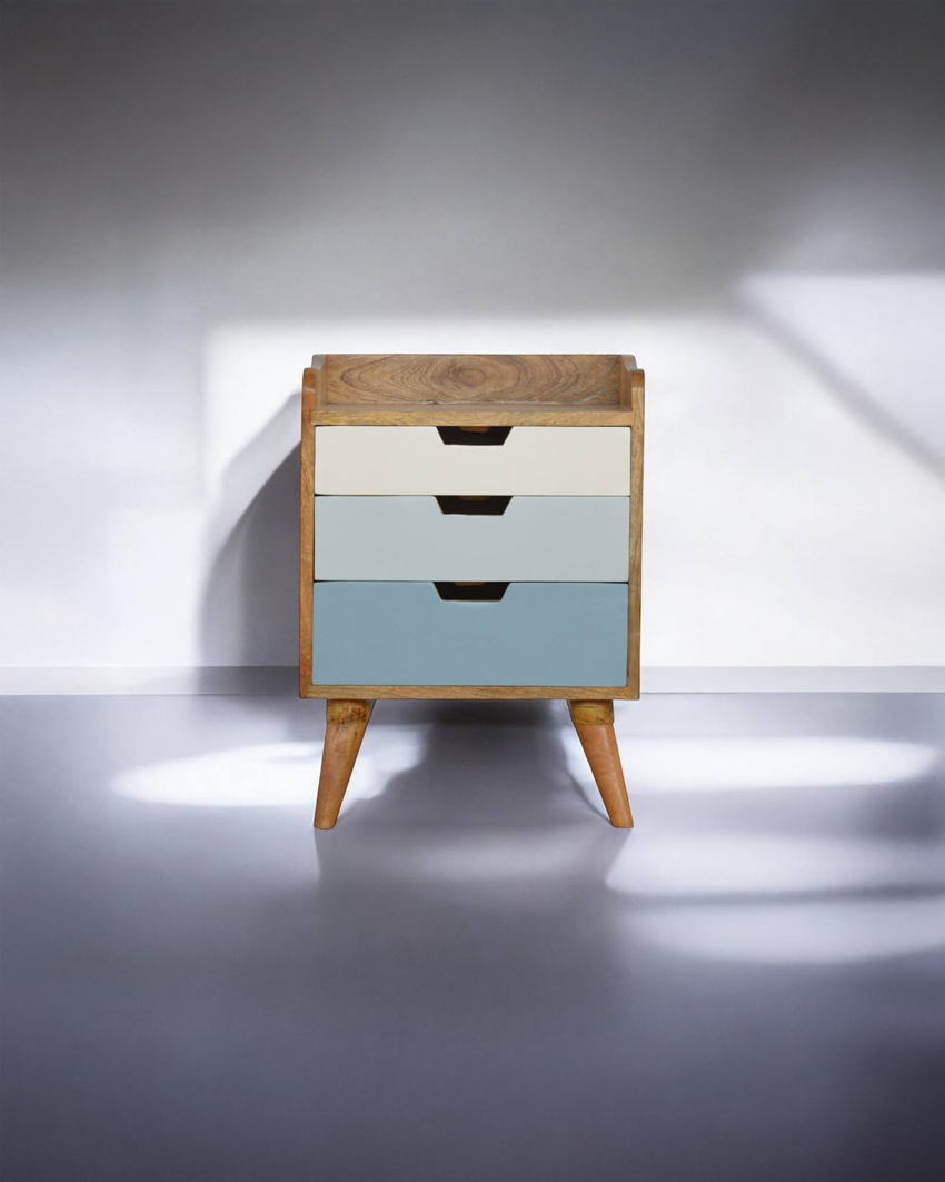 Nuncio Gradient Blue Nightstand